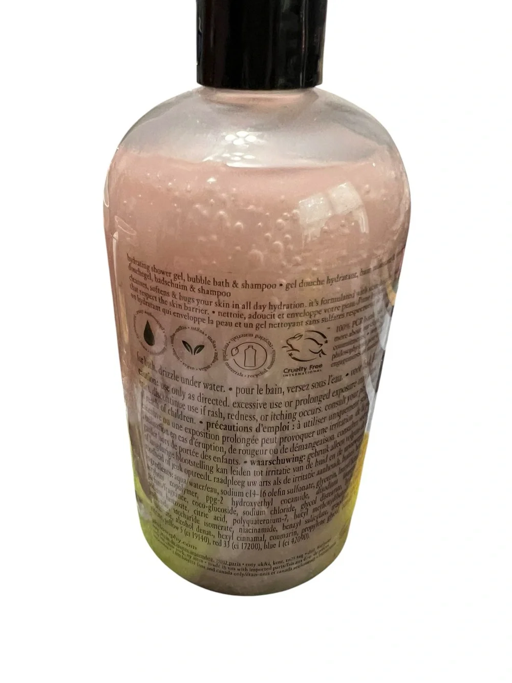 Philosophy Vanilla Wonderland Hydrating Shower Gel - Pink & Black